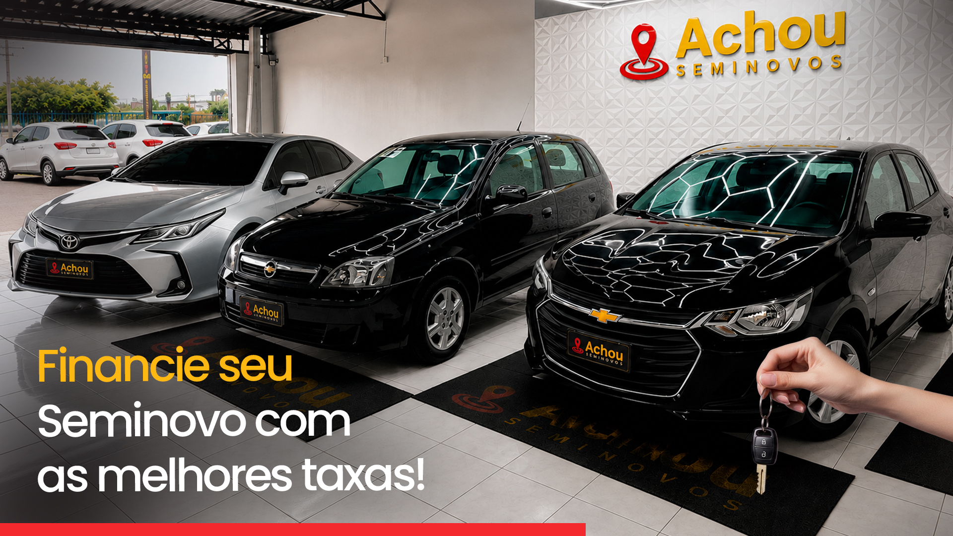 Banner Banner Achou Seminovos Financia